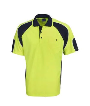 P87 Hi Vis Cooldry Side Panel Polo Shirt