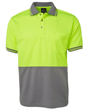 6HVPS JB's Hi Vis S/S Traditional Polo