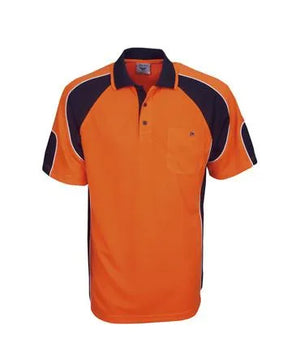 P87 Hi Vis Cooldry Side Panel Polo Shirt