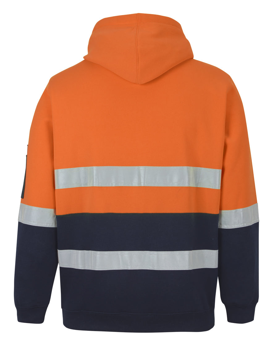 6DPOH Custom Jbs Hi Vis D-n Pull Over Hoodie - Orange Back