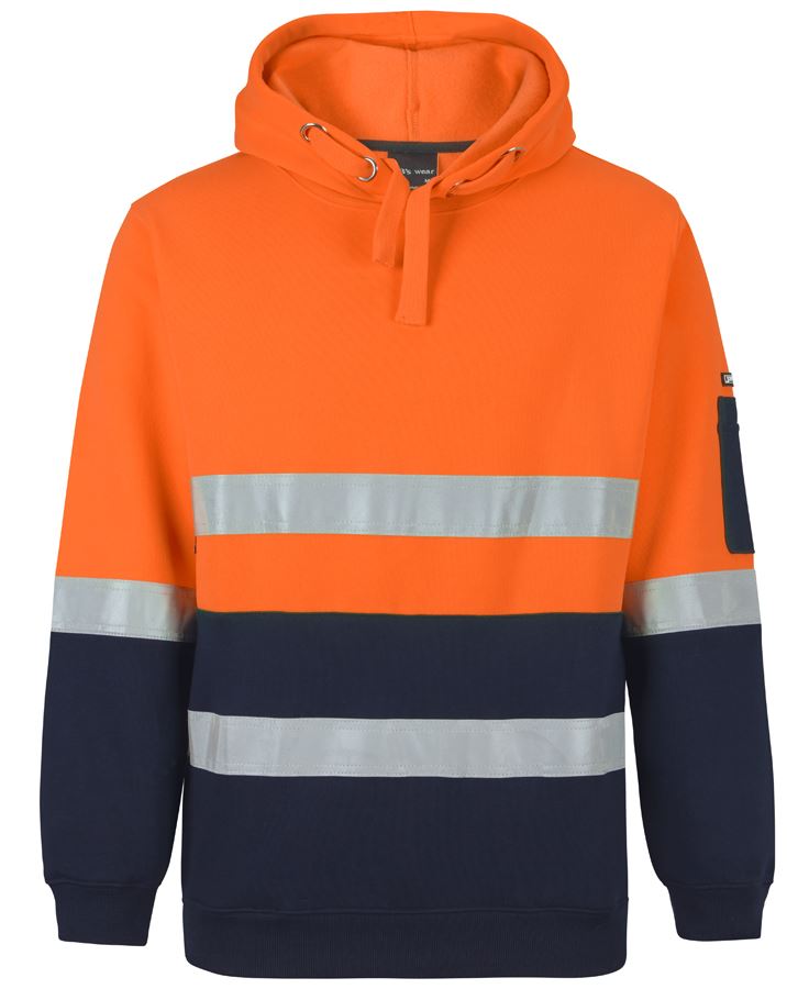 6DPOH Custom Jbs Hi Vis D-n Pull Over Hoodie - Orange