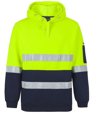 6DPOH Custom Jbs Hi Vis D-n Pull Over Hoodie - Yellow