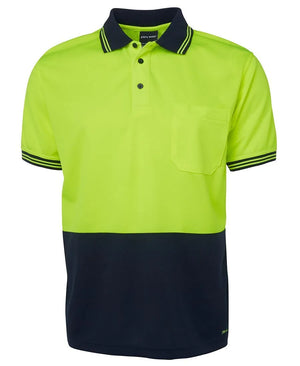 6HVPS JB's Hi Vis S/S Traditional Polo