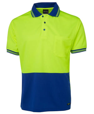 6HVPS JB's Hi Vis S/S Traditional Polo