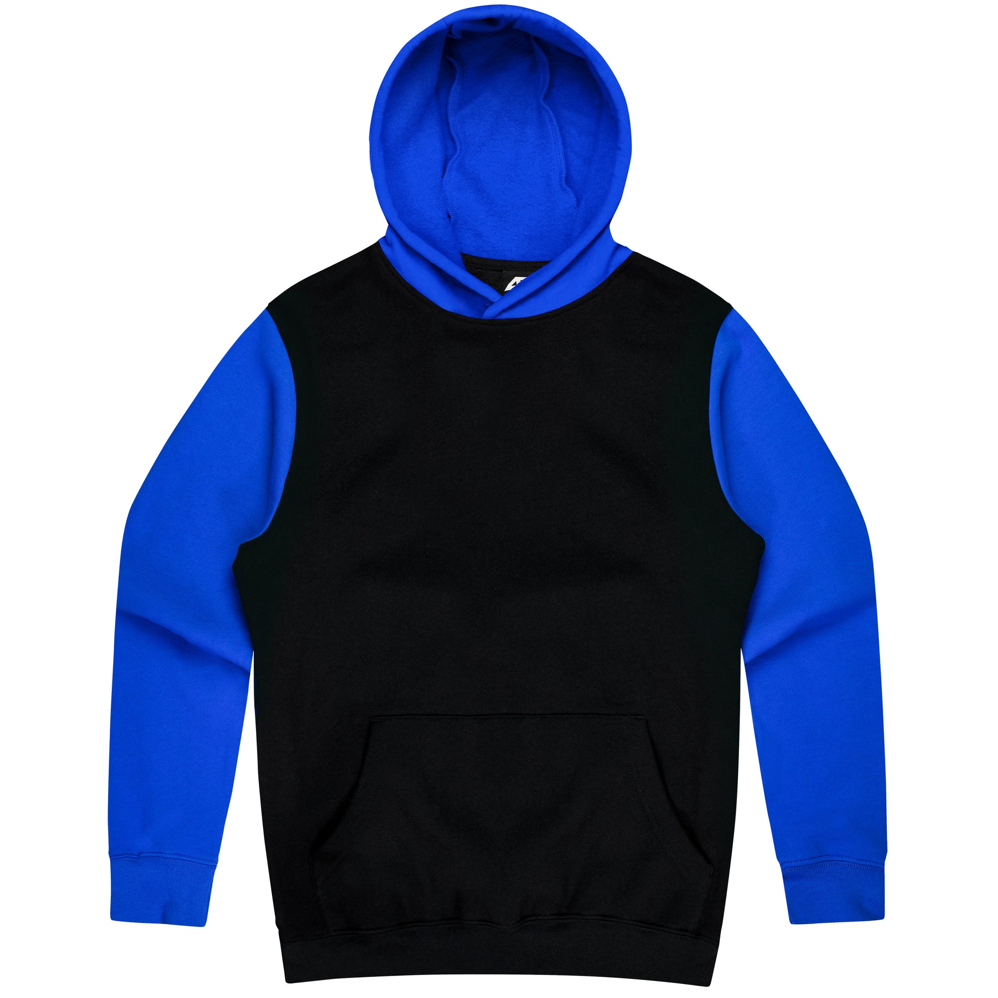 Custom Printed Monash Hoodies - Black/Electric Royal