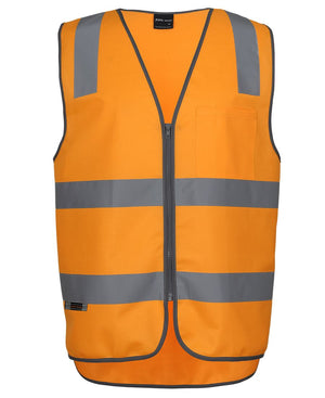 Custom Australian Rail Safety Vest - Hi-Vis Zip Vest