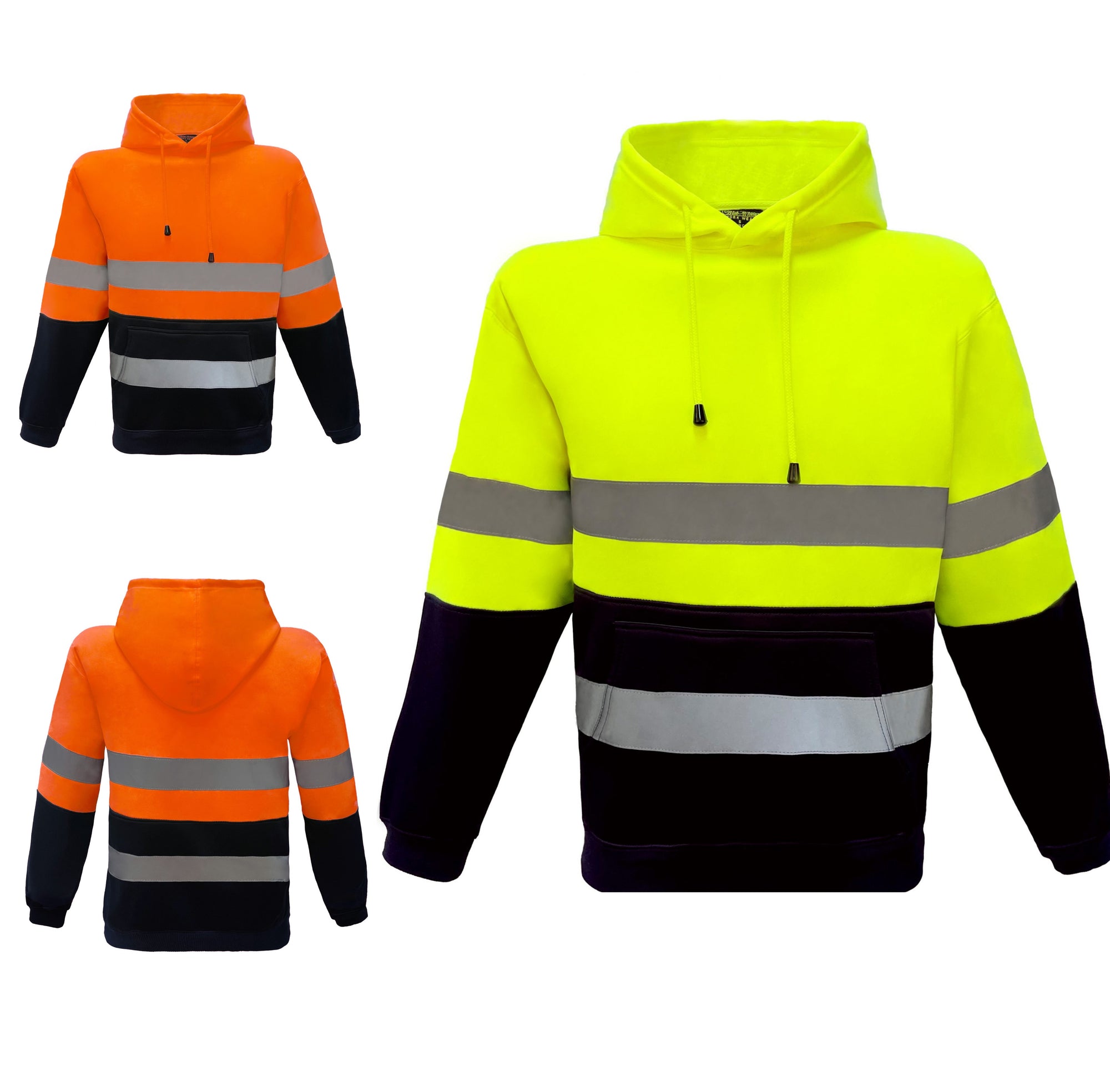 F97 Custom Tradie Shield Reflective Hoodie