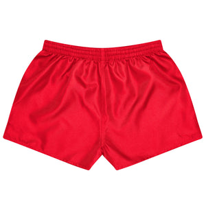 Rugby Shorts | Kids Work Shorts🔥 Safe-T-Rex - Red Back