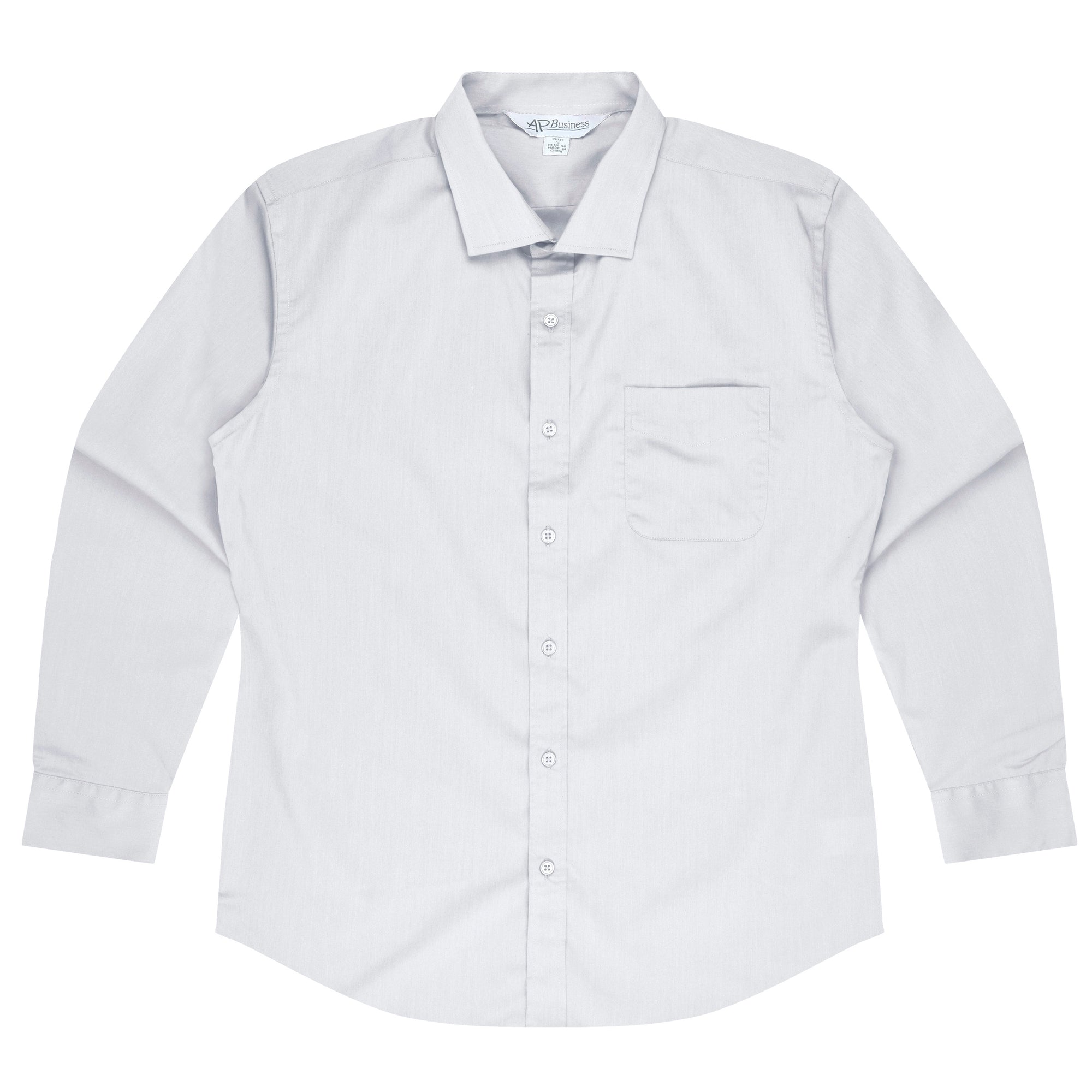 Mosman Long Sleeve Custom Business Shirts Australia - White