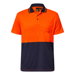 WSP208 custom micromesh tradie polo shirt - Orange