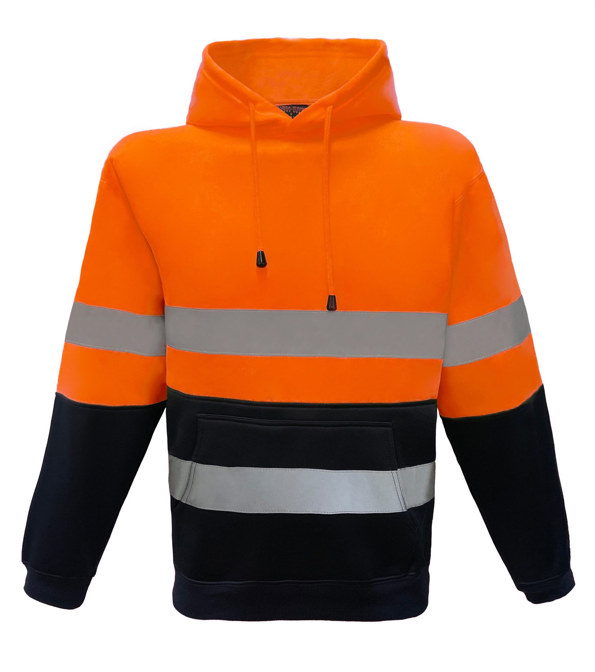 F87 Custom Tradie Shield Reflective Hoodie - Orange