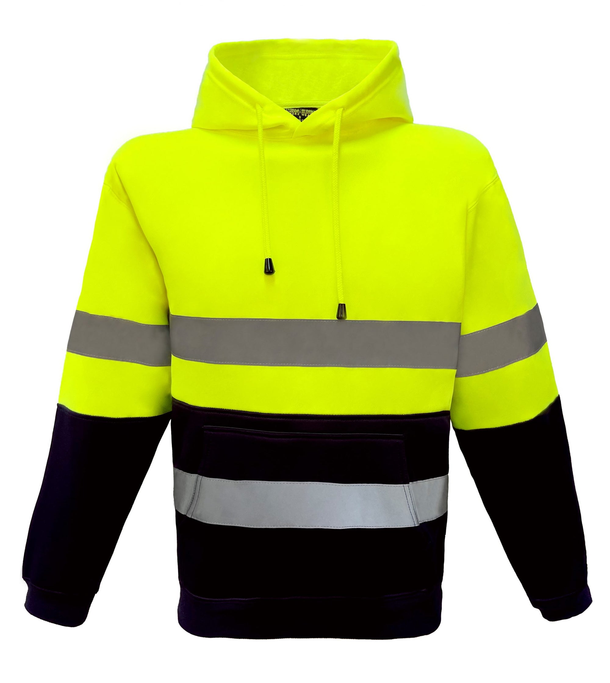 F97 Custom Tradie Shield Reflective Hoodie - Yellow